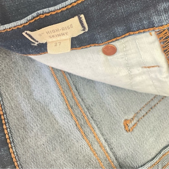 Madewell Dark Blue Skinny Jeans - Picture 4 of 7